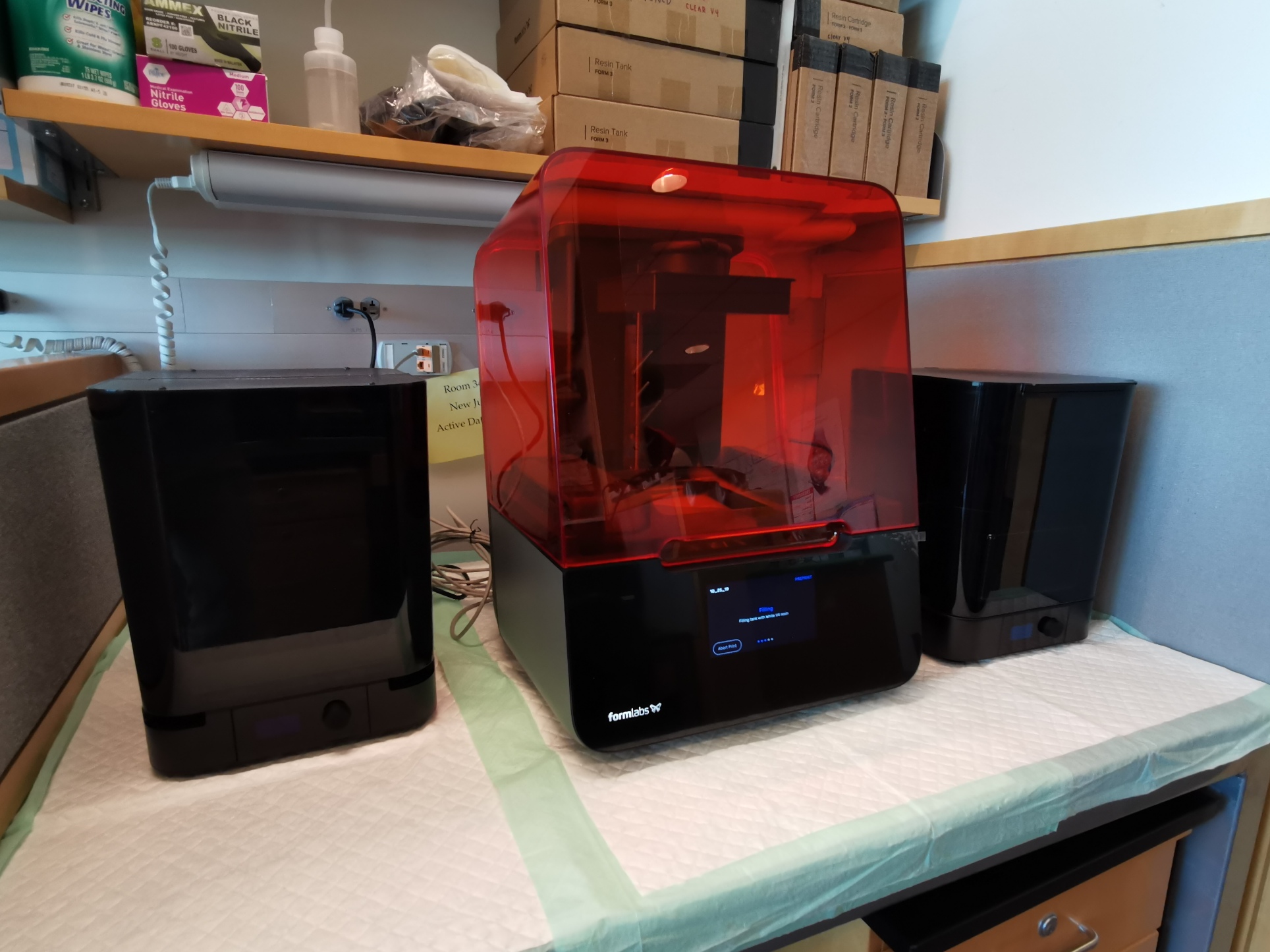 Sato Lab new member: Formlab Form 3 SLA printer